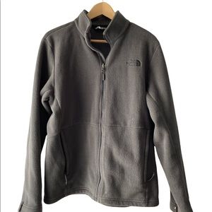 The North Face Men’s Medium Gray Fleece Jacket